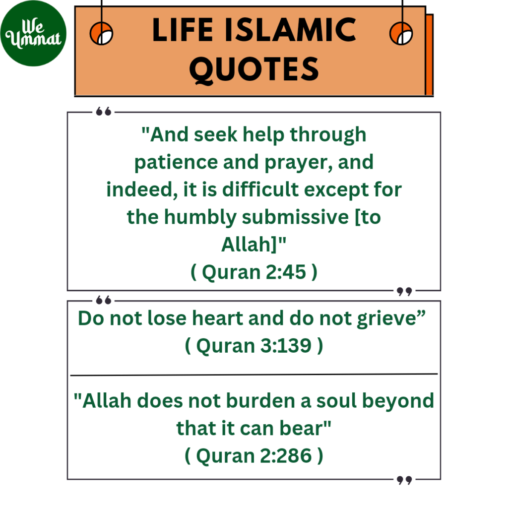 Life Islamic Quotes